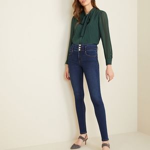 Ann Taylor Sculpting High Rise Skinny Jean